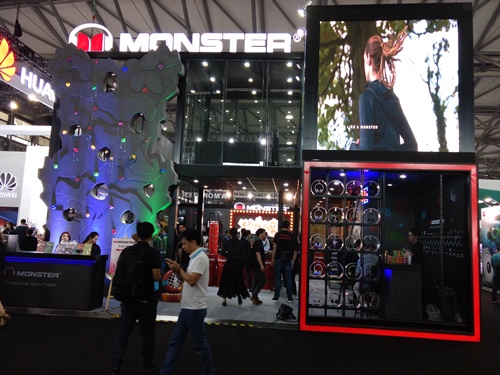 High quality steel frame structure exhibition stand