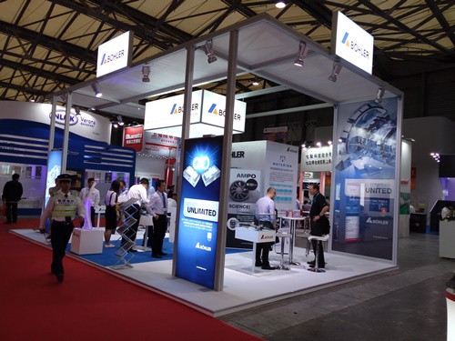 Standard aluminum booth