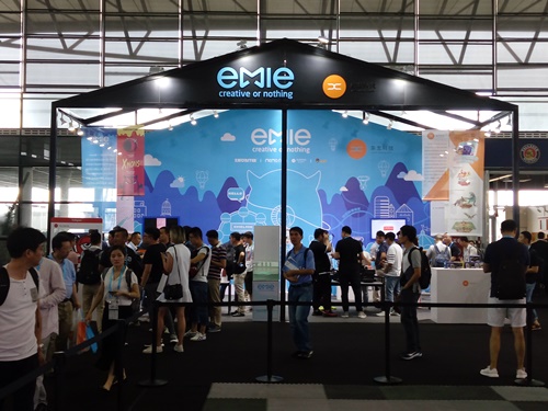 Simple steel structure exhibition stand  case 2